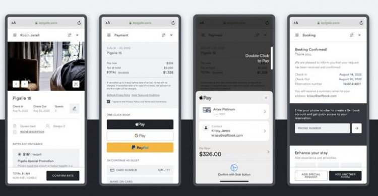 Selfbook raises $15M at a $300 valuation in Tiger-led extension to give hotels a way to accept ‘one-click’ payments