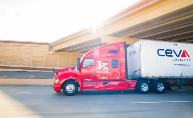 Kodiak Robotics is moving autonomous freight for Ceva Logistics