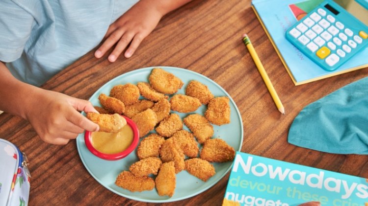 Nowadays puts its spin on plant-based nuggets