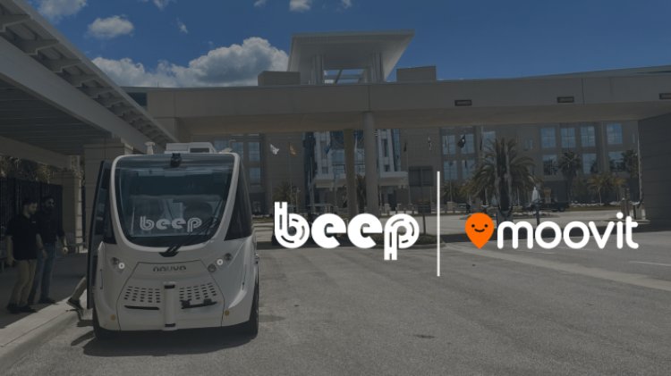 Moovit adds Beep’s autonomous shuttle to trip-planning app
