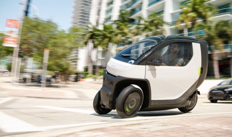 Nimbus launches tiny EV prototype that’s like a motorbike with a hood